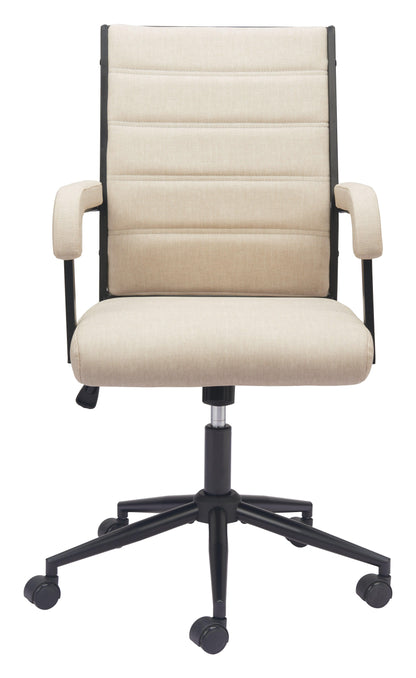Auction Office Chair Beige - Disselt Designs