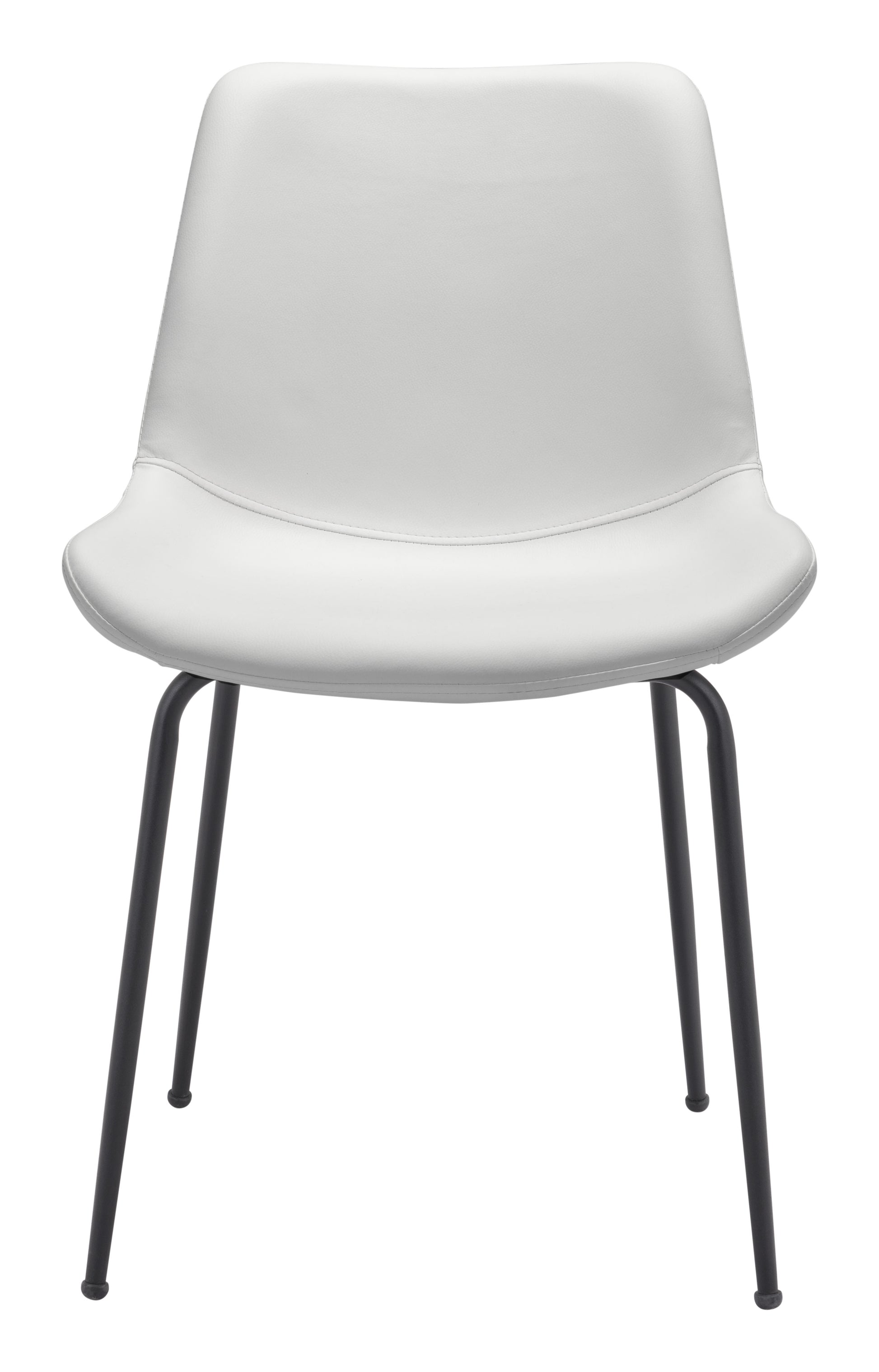 Byron Dining Chair (Set of 2) White - Disselt Designs