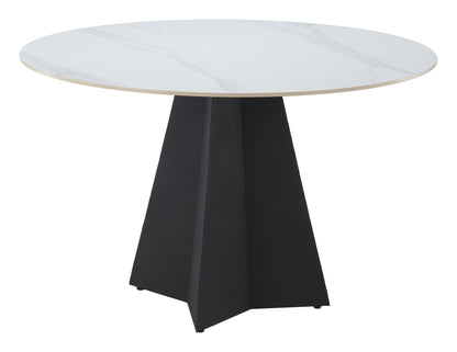 Izar Dining Table White - Disselt Designs