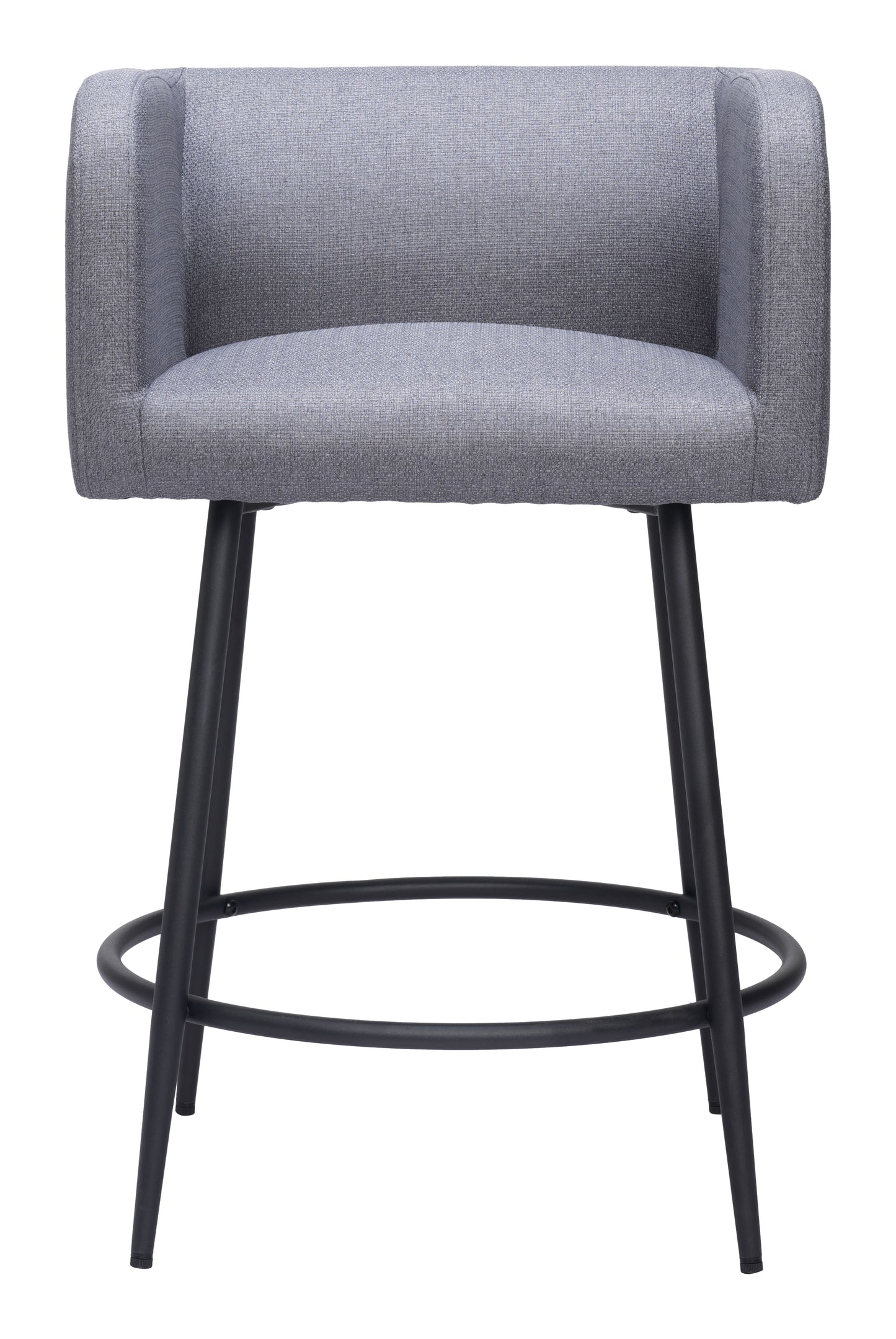 Horbat Counter Stool (Set of 2) Gray - Disselt Designs