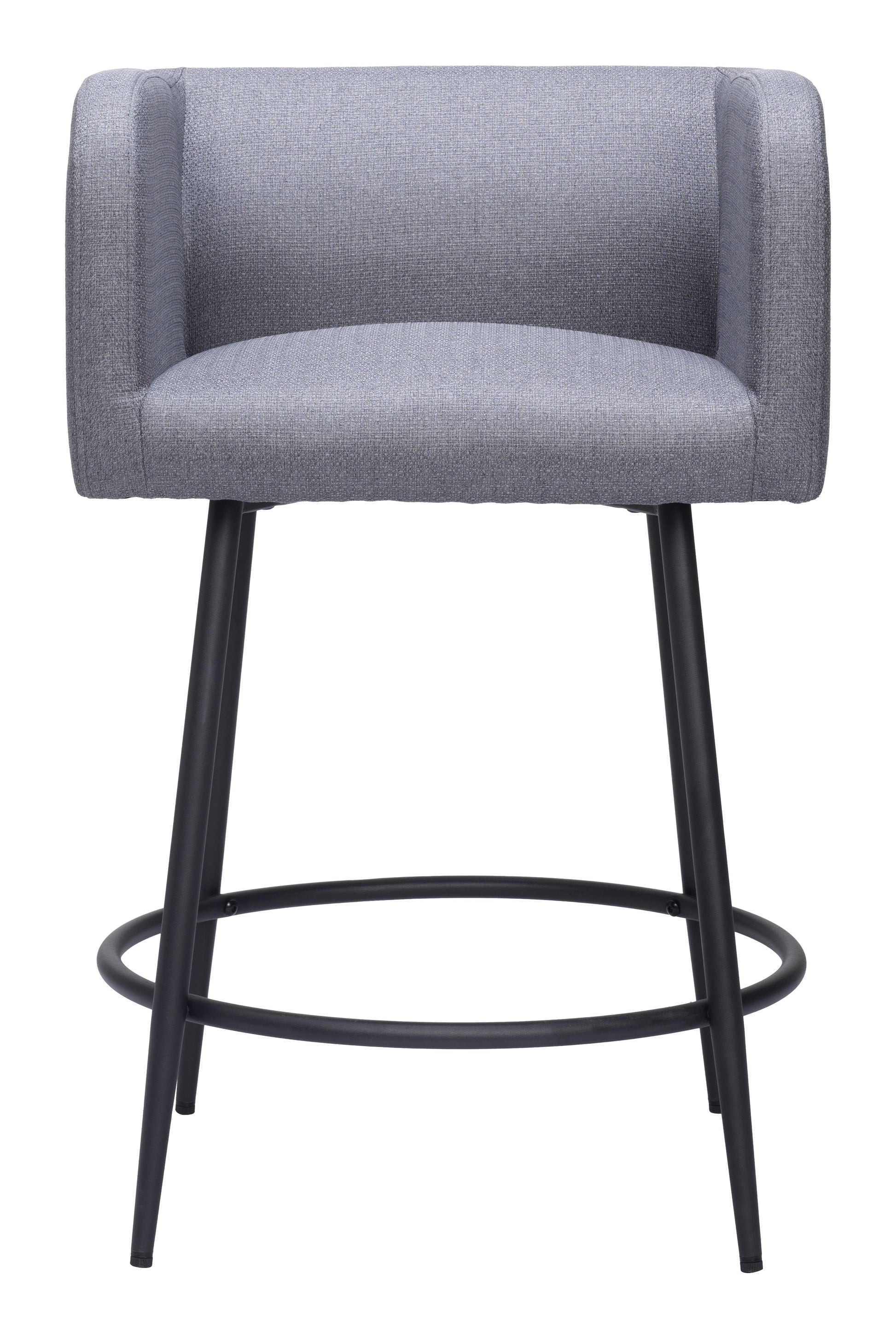 Horbat Counter Stool (Set of 2) Gray - Disselt Designs