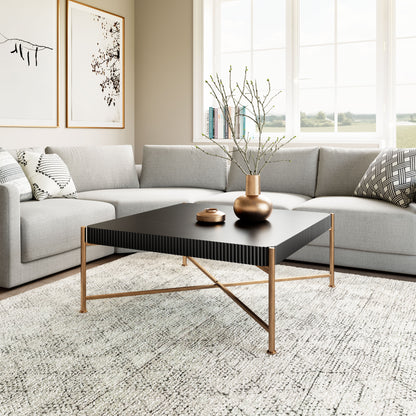 Nazaire Coffee Table Black - Disselt Designs