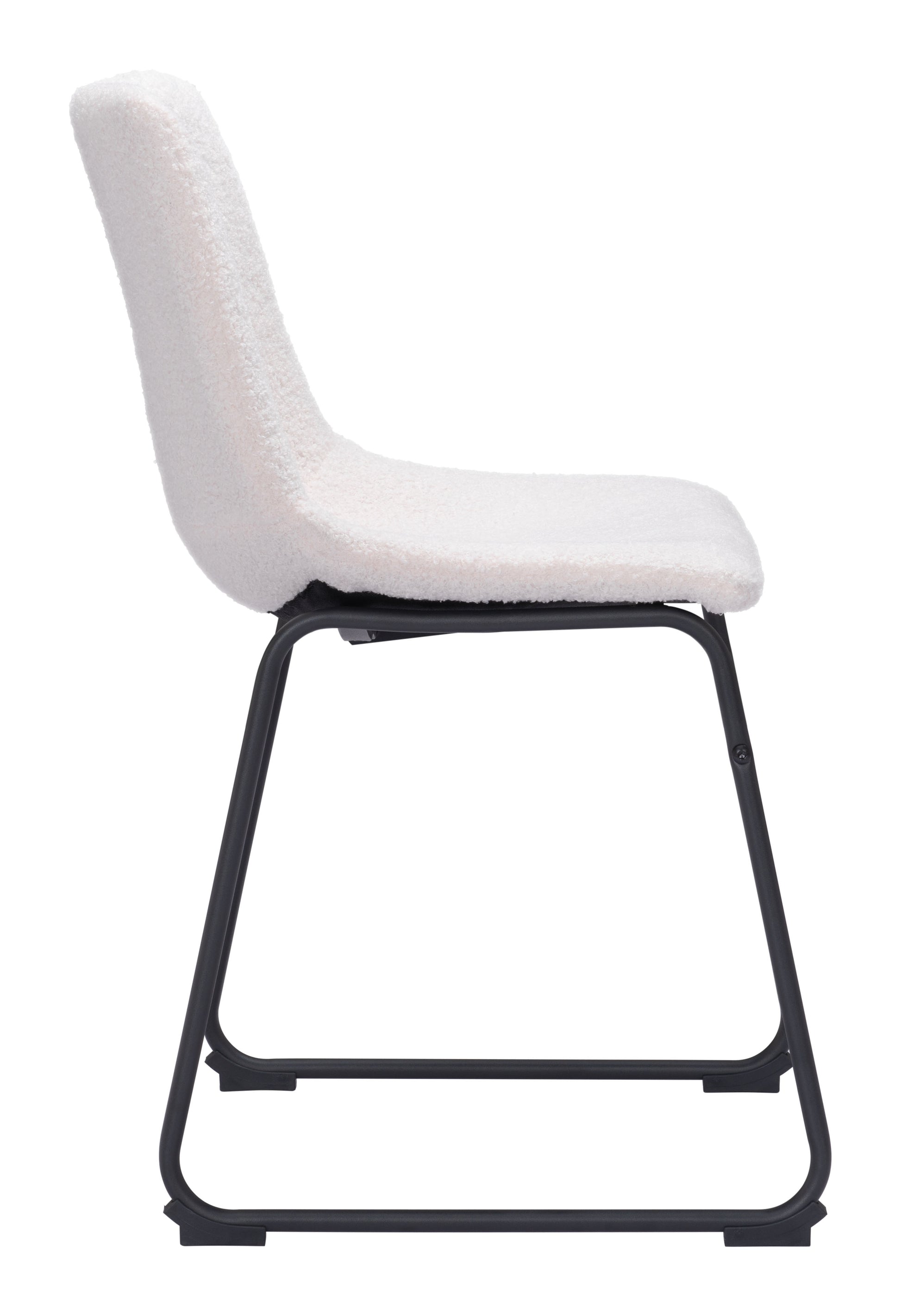 Smart Dining Chair (Set of 2) Ivory - Disselt Designs