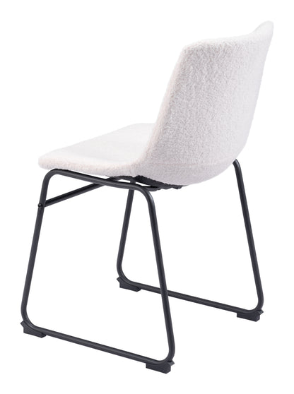Smart Dining Chair (Set of 2) Ivory - Disselt Designs