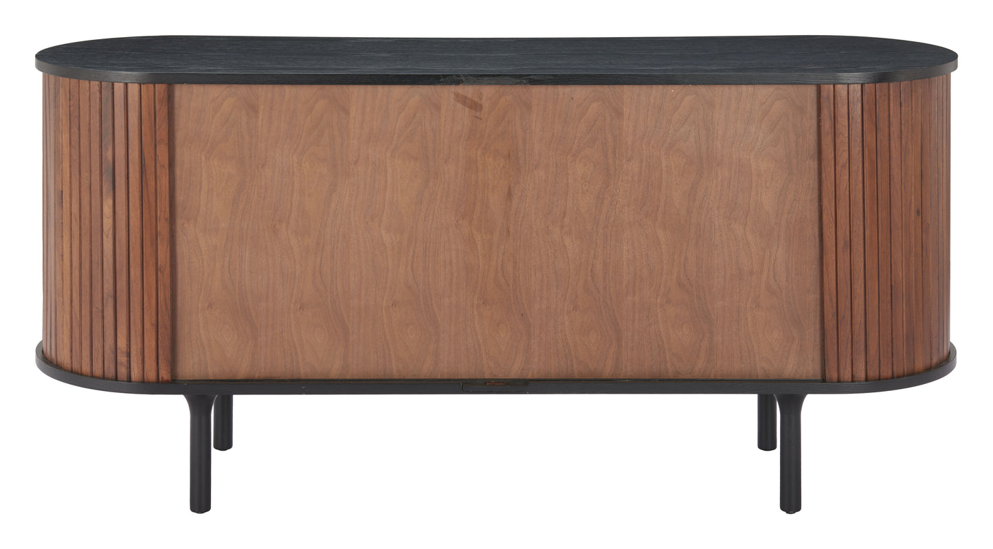 Koriana Sideboard Black & Walnut - Disselt Designs