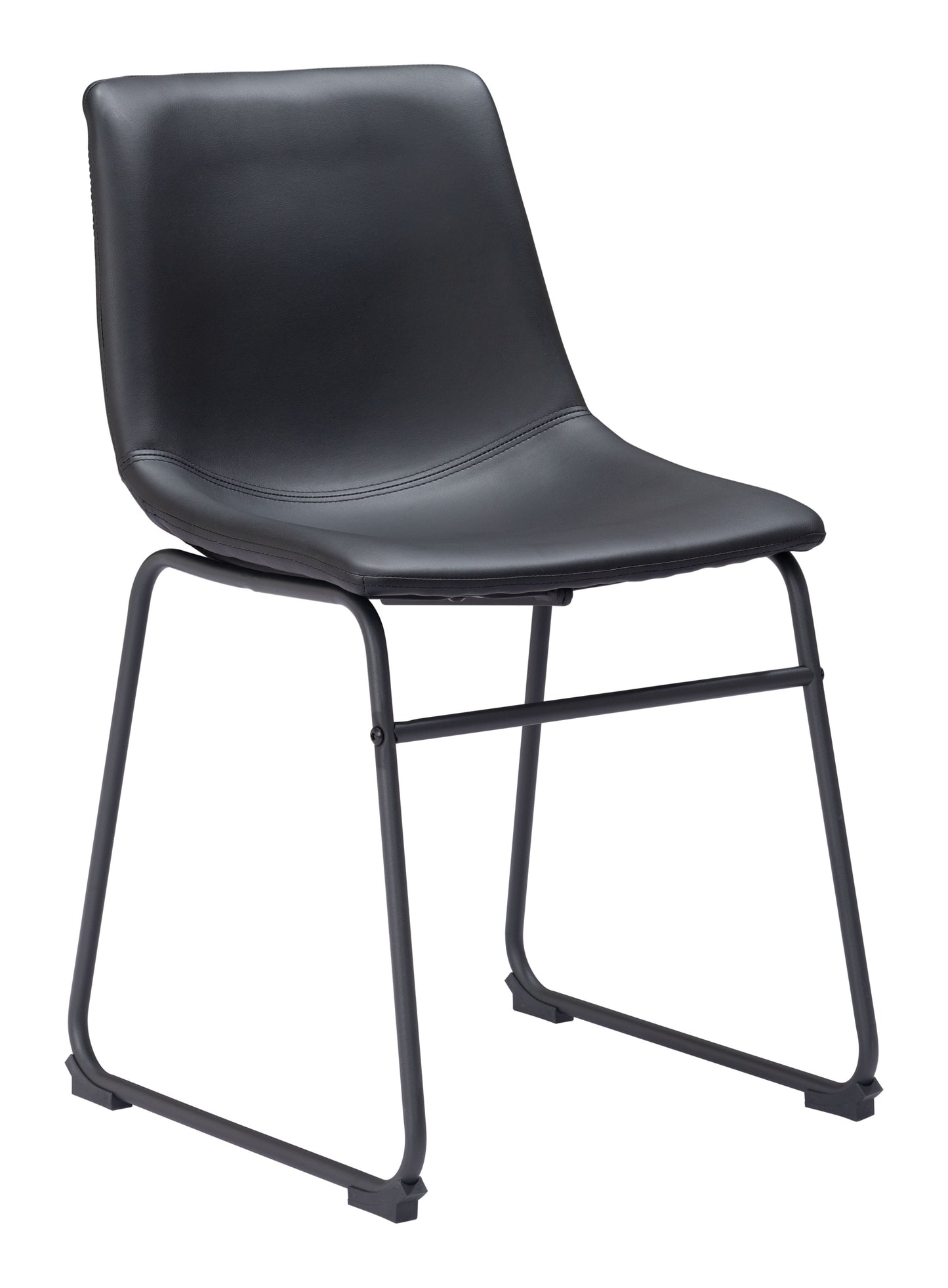 Smart Dining Chair (Set of 2) Black - Disselt Designs