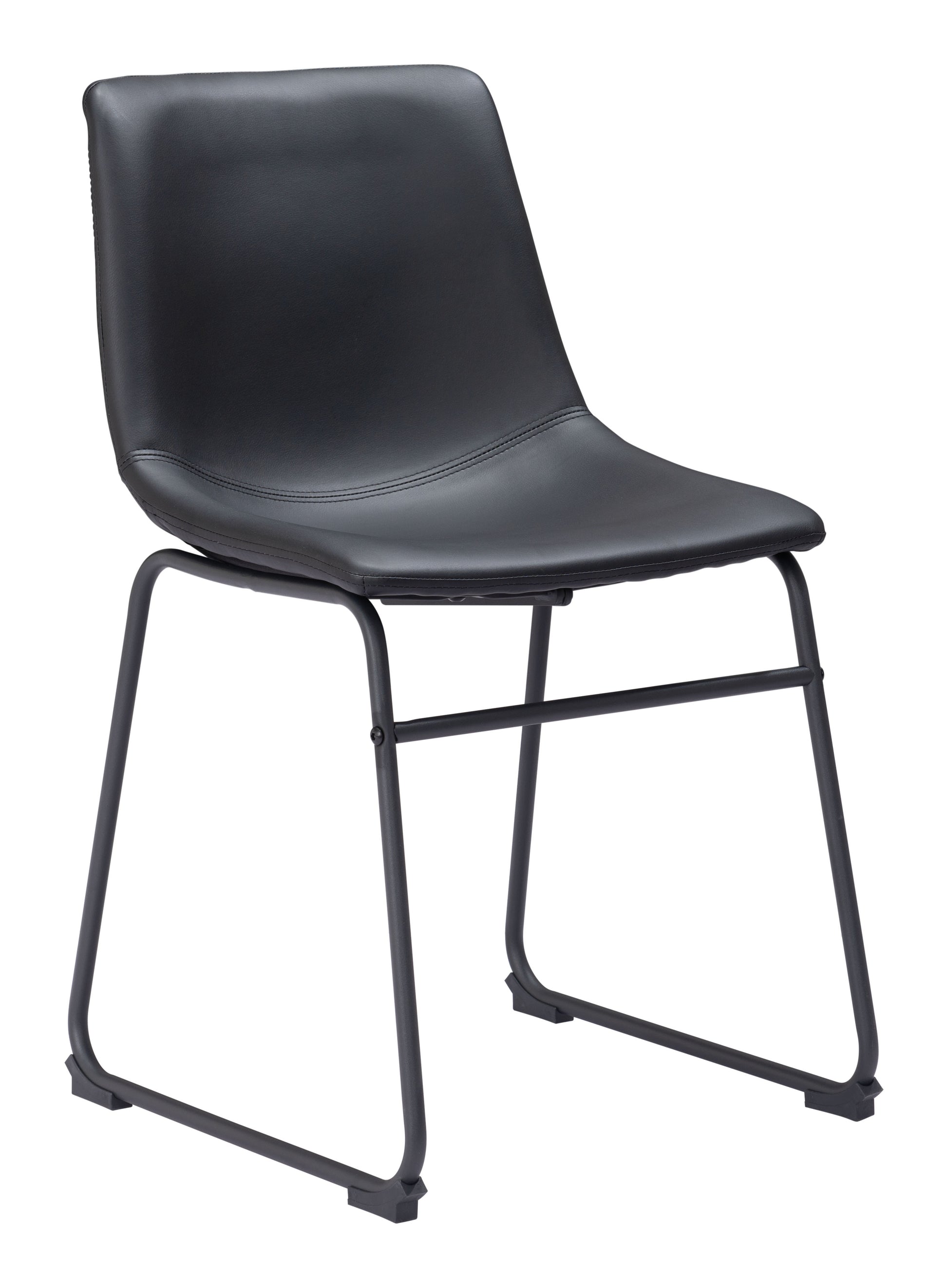 Smart Dining Chair (Set of 2) Black - Disselt Designs