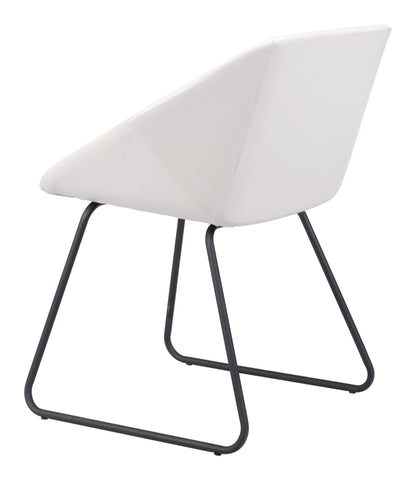 Miguel Dining Chair (Set of 2) White - Disselt Designs