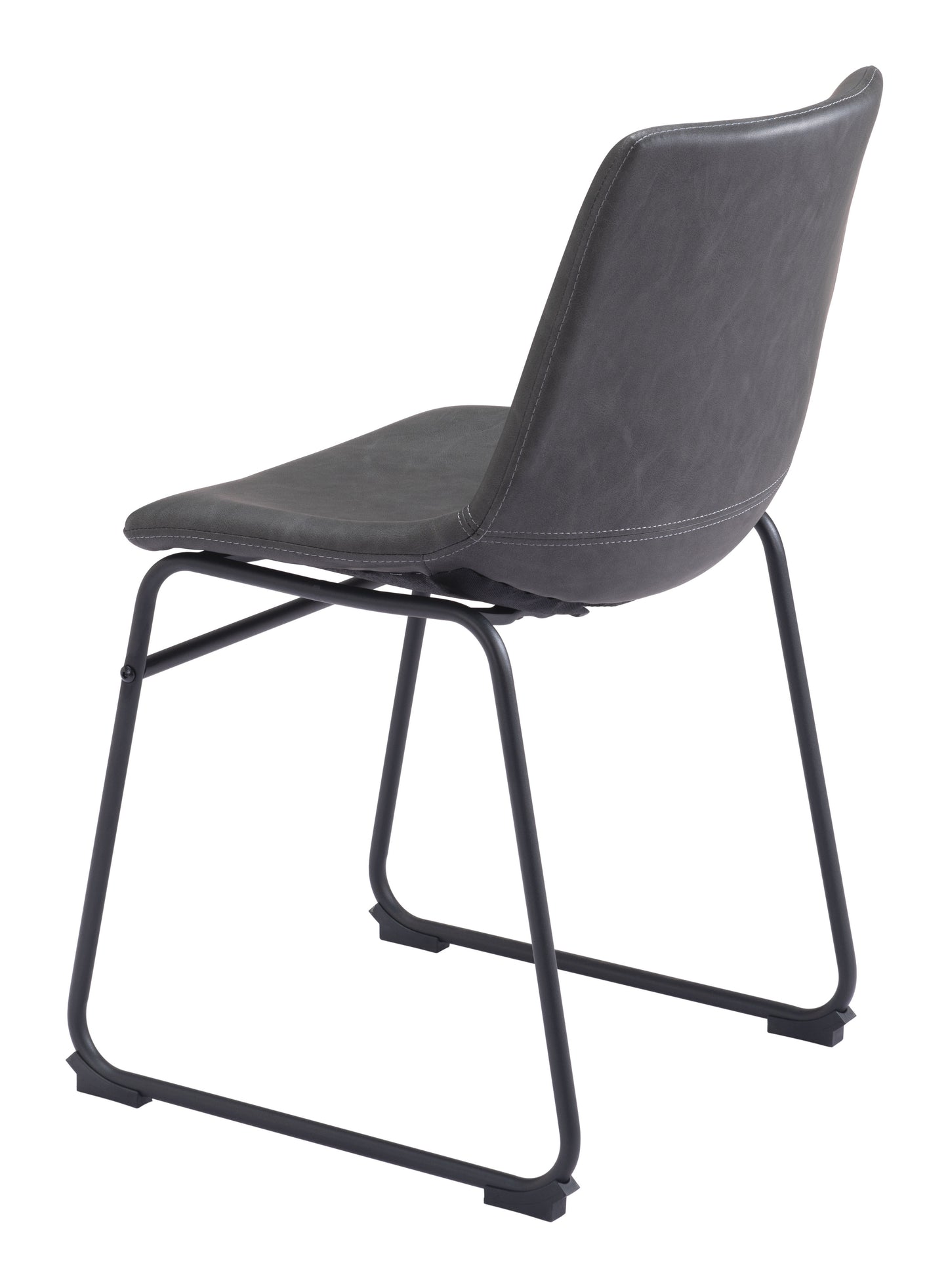 Smart Dining Chair (Set of 2) Charcoal - Disselt Designs