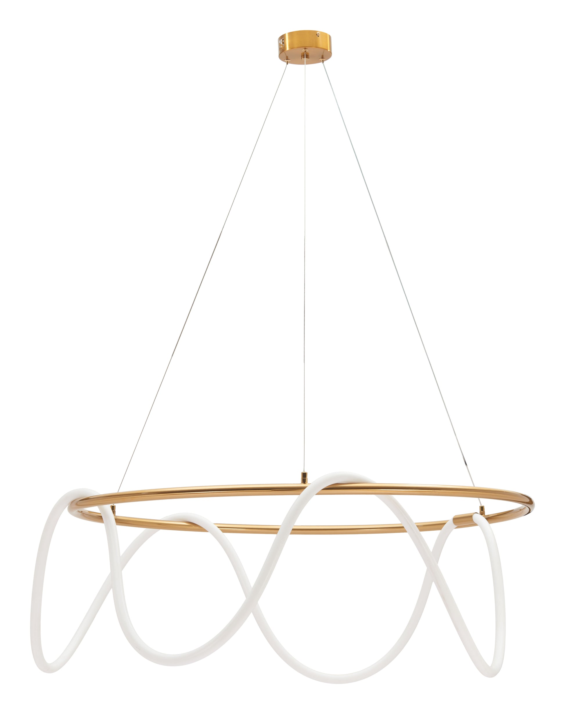 Wiber Ceiling Lamp Brass - Disselt Designs