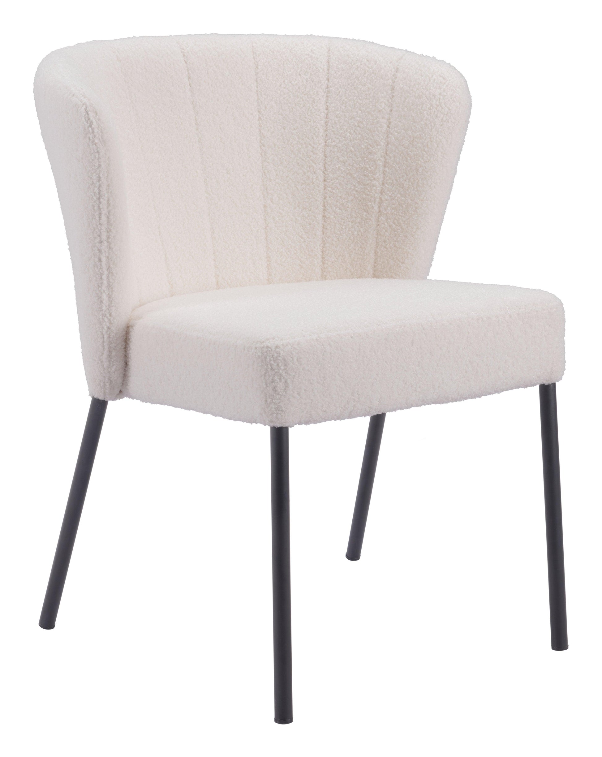 Aimee Dining Chair (Set of 2) Cream - Disselt Designs