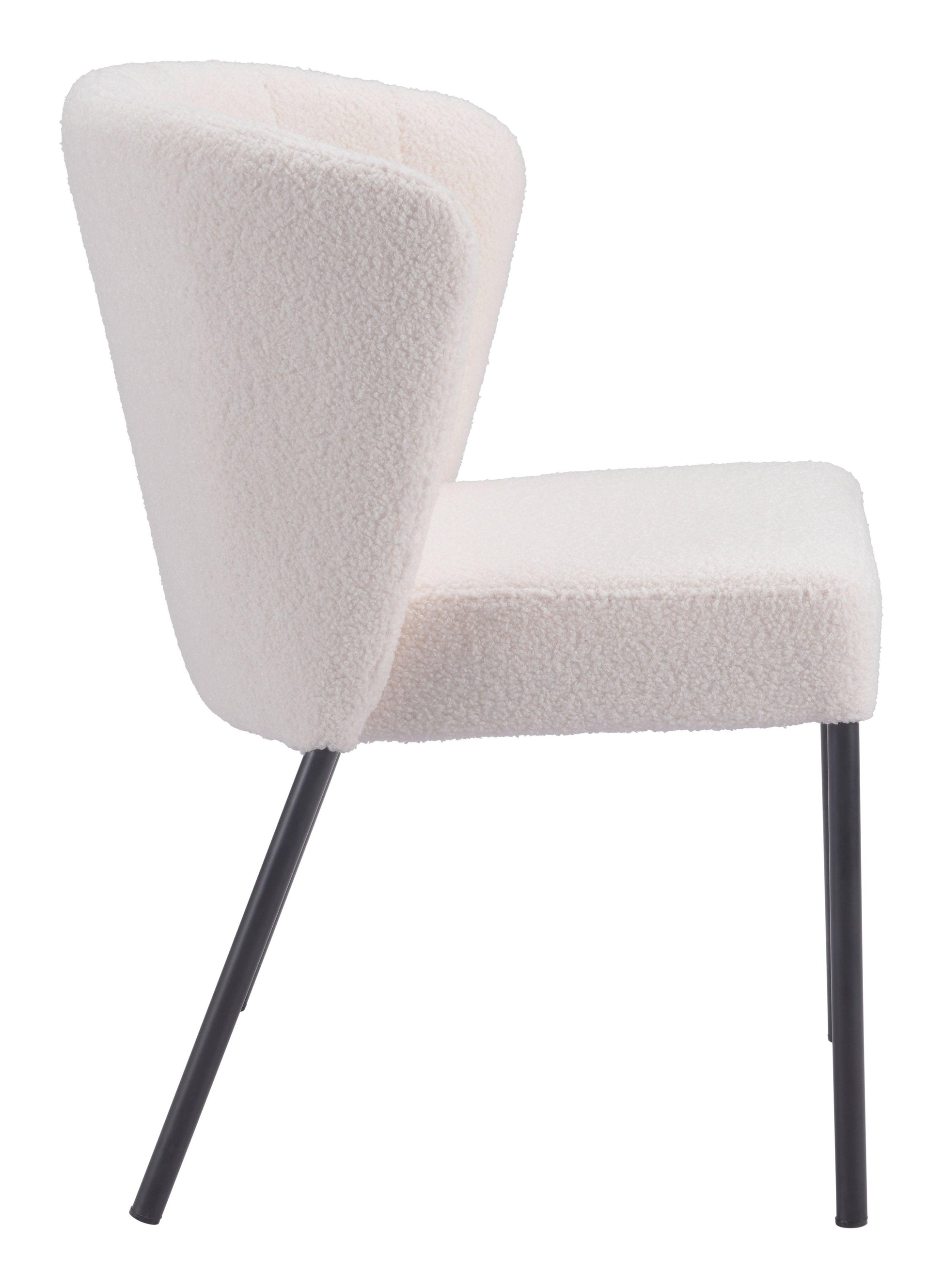 Aimee Dining Chair (Set of 2) Cream - Disselt Designs