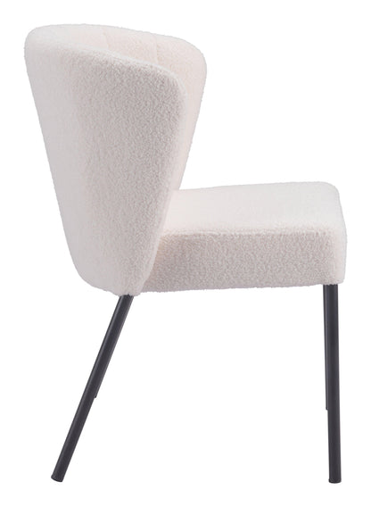Aimee Dining Chair (Set of 2) Cream - Disselt Designs