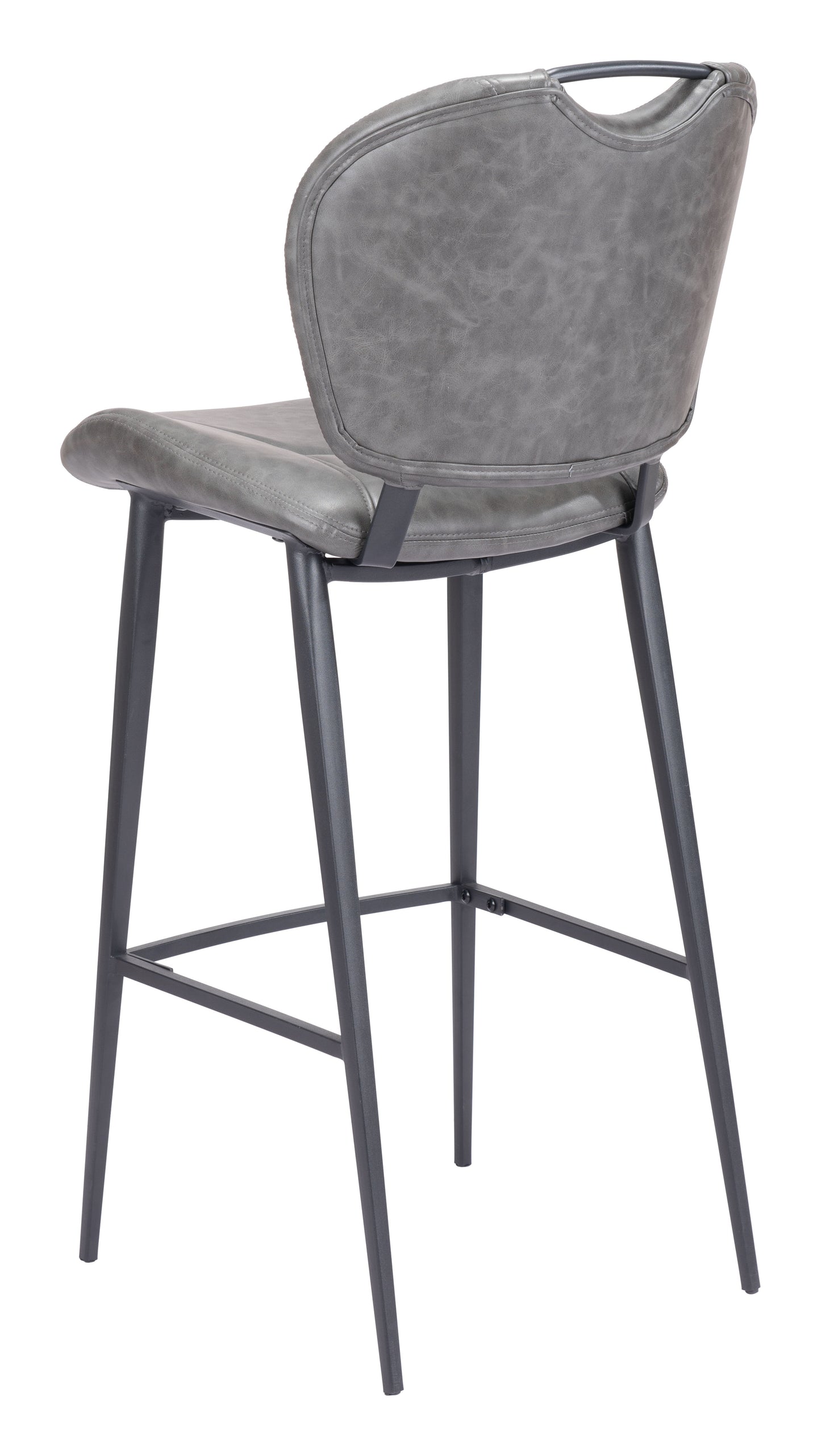 Terrence Barstool Vintage Gray - Disselt Designs