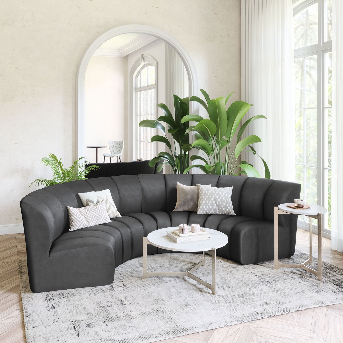 Garbi Modular Sectional Black - Disselt Designs