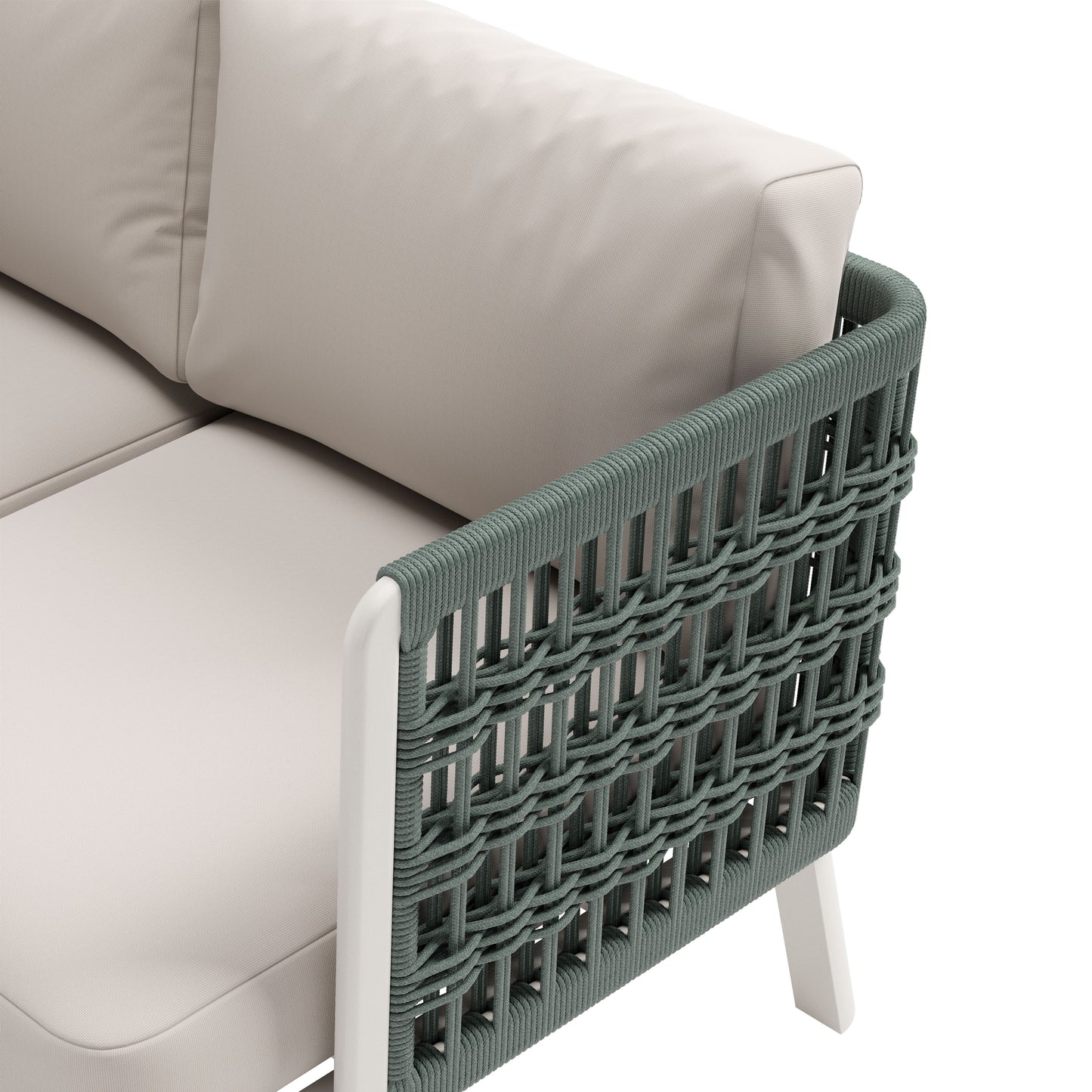 Bridgehampton Sofa White - Disselt Designs