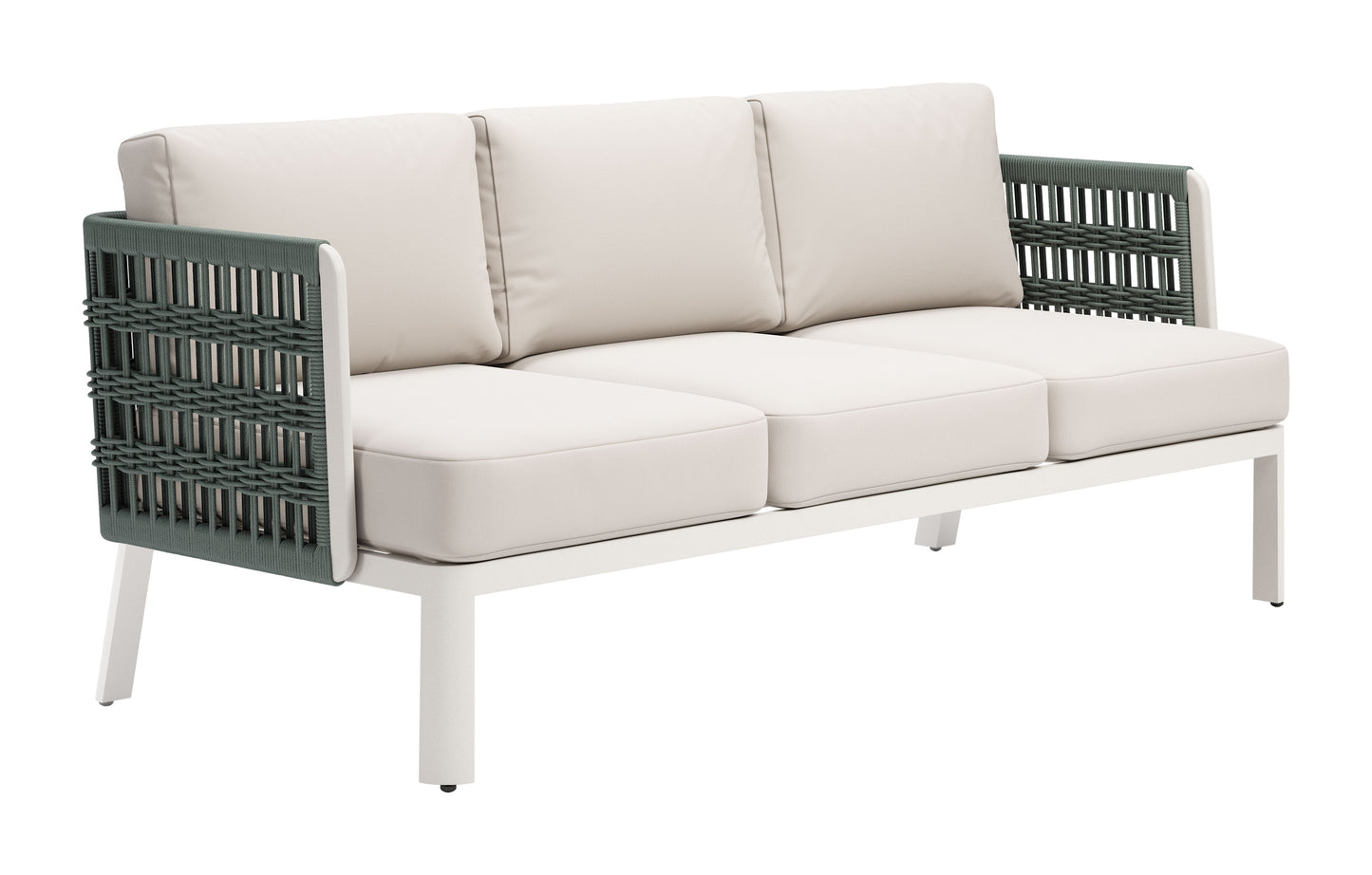 Bridgehampton Sofa White - Disselt Designs