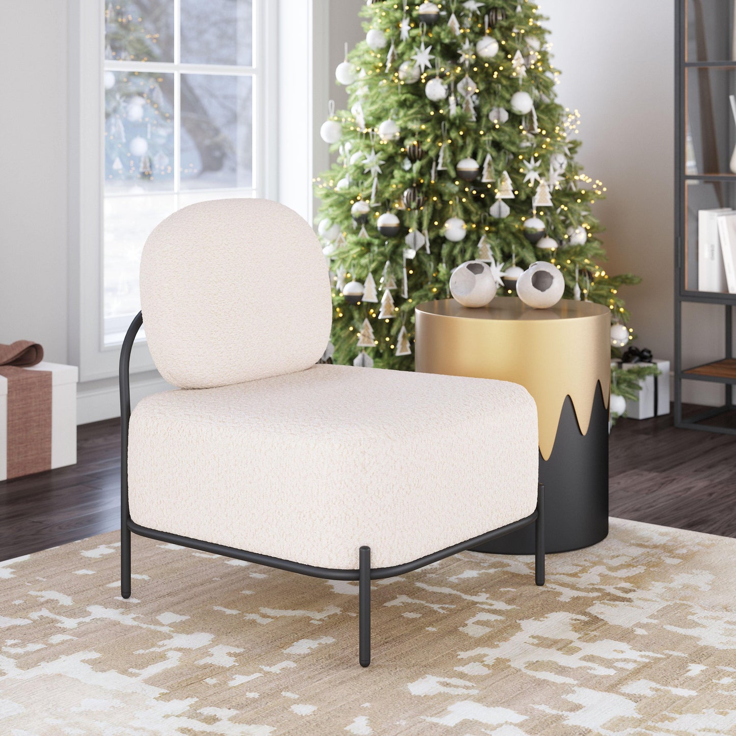 Arendal Accent Chair Vanilla - Disselt Designs
