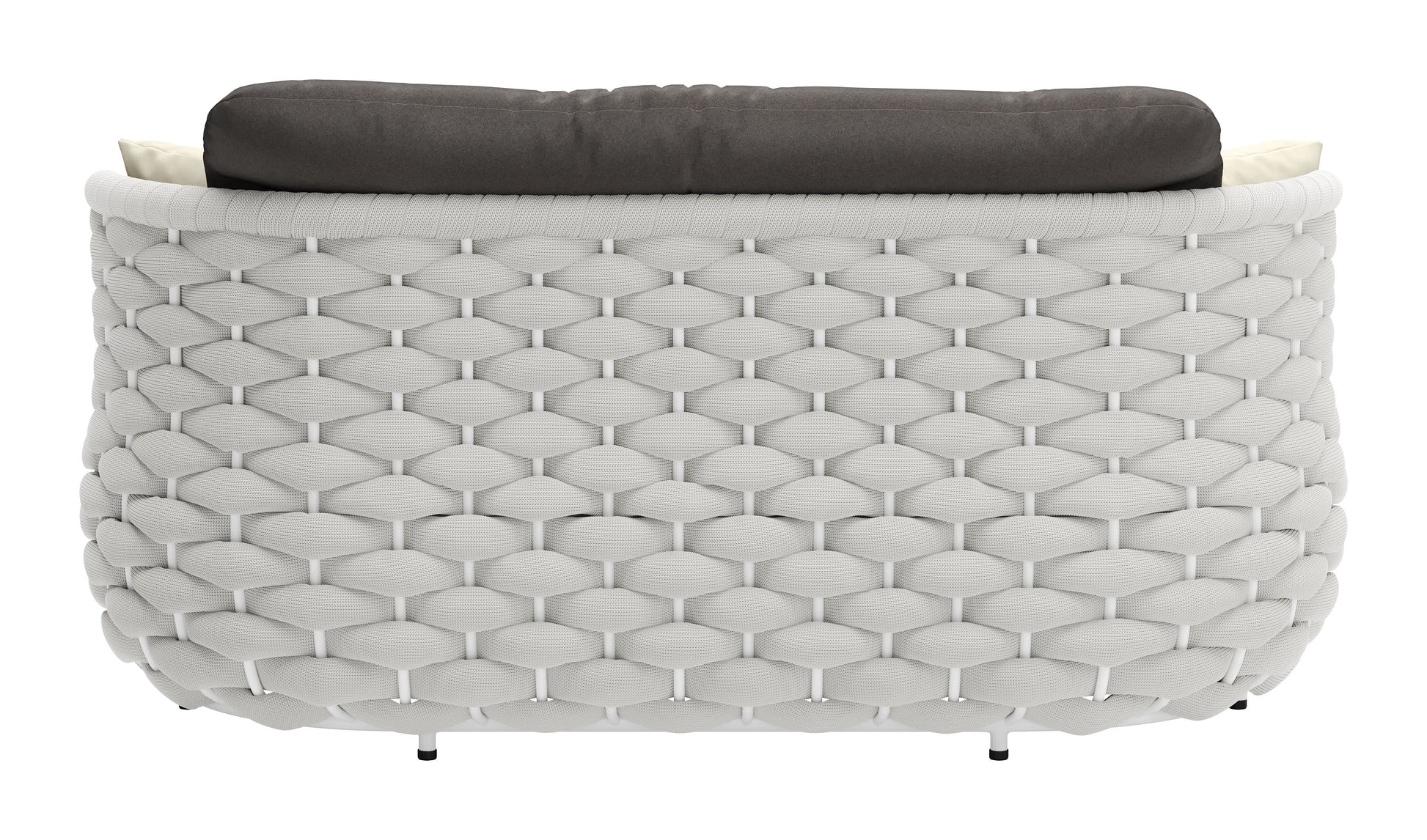 Coral Reef Loveseat Gray - Disselt Designs