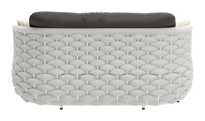 Coral Reef Loveseat Gray - Disselt Designs