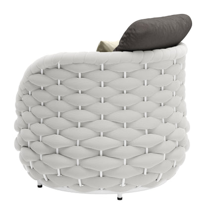 Coral Reef Accent Chair Gray - Disselt Designs