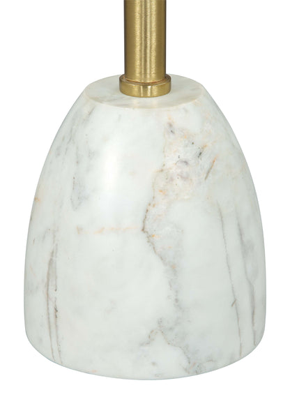 Cynthia Side Table White & Gold - Disselt Designs