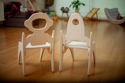 KIDS WORKIT | Wooden Table and Chair Set