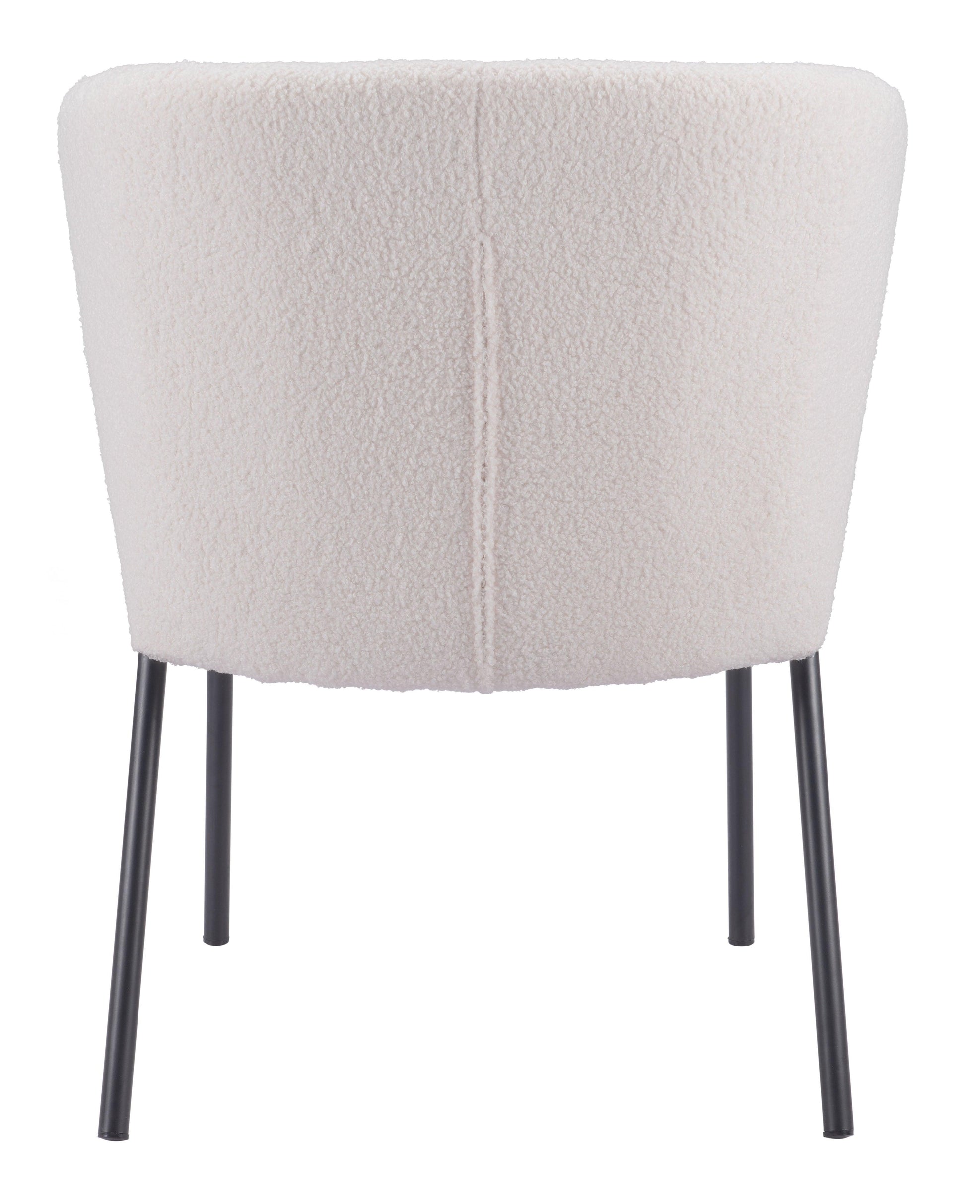 Aimee Dining Chair (Set of 2) Cream - Disselt Designs