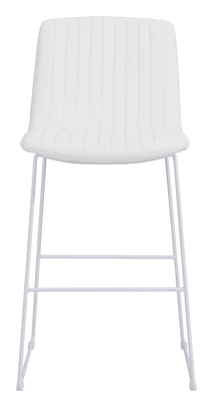 Mode Barstool (Set of 2) White - Disselt Designs