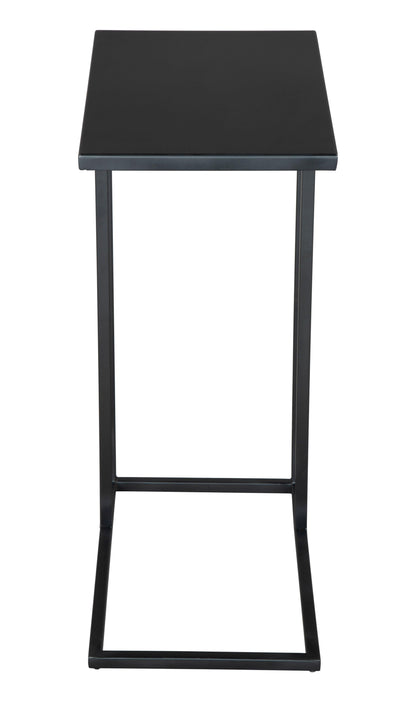 Atom Side Table Black - Disselt Designs