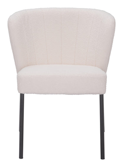Aimee Dining Chair (Set of 2) Cream - Disselt Designs