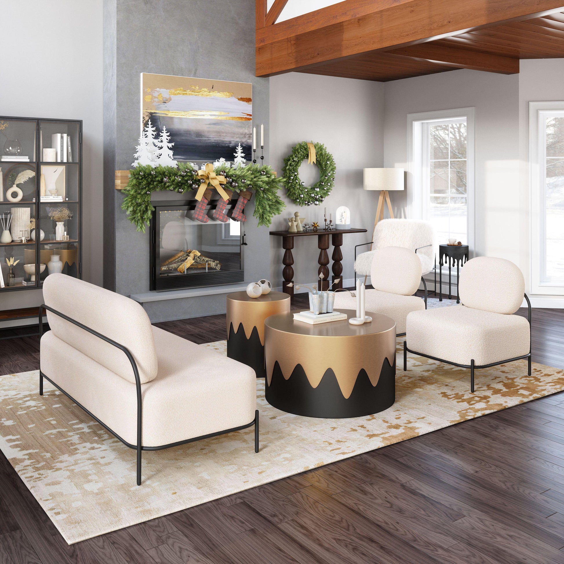 Arendal Accent Chair Vanilla - Disselt Designs