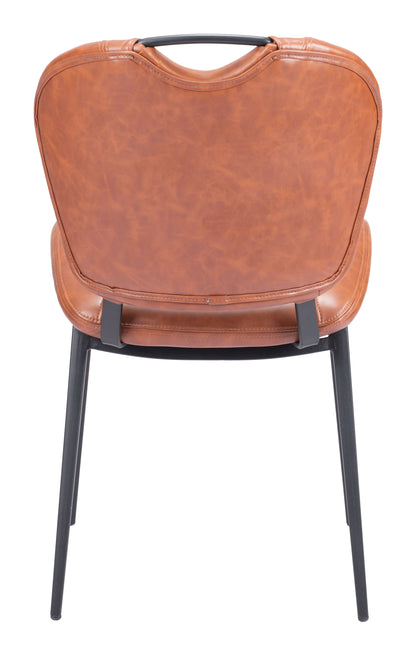 Terrence Dining Chair (Set of 2) Vintage Brown - Disselt Designs