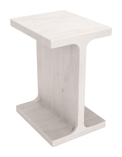 Bama Side Table Whitewashed - Disselt Designs