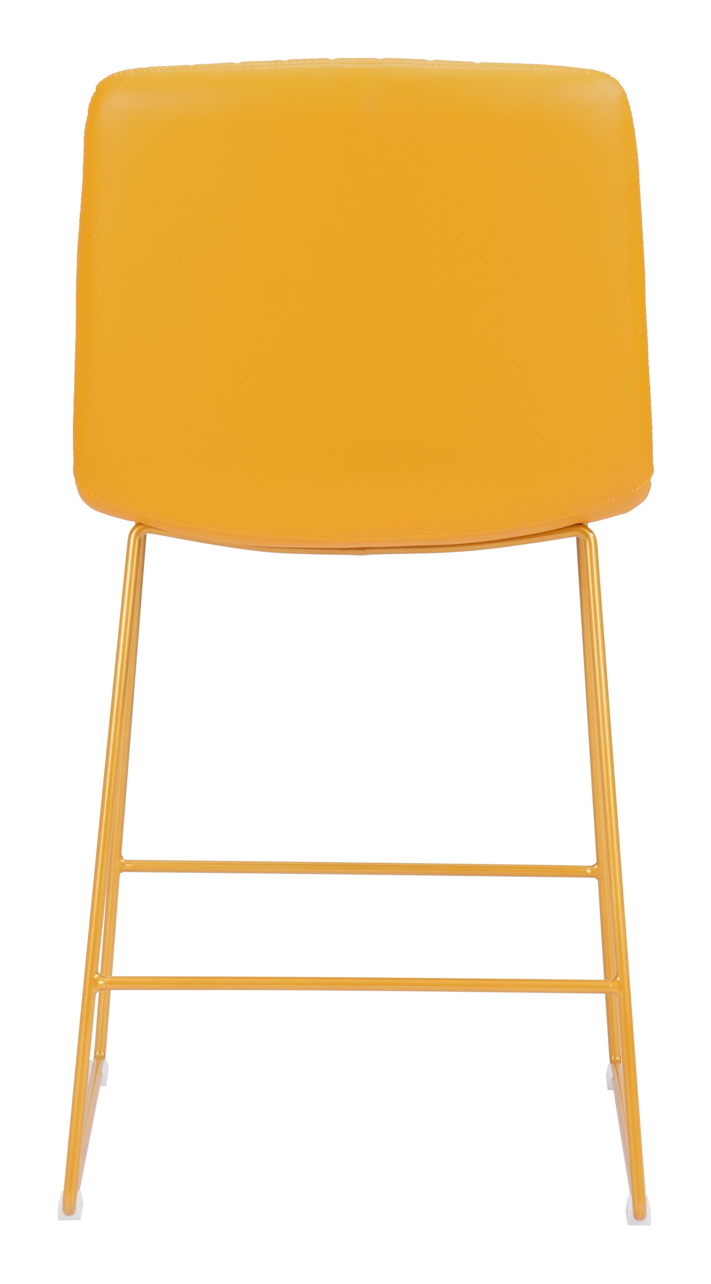Mode Counter Stool (Set of 2) Yellow - Disselt Designs