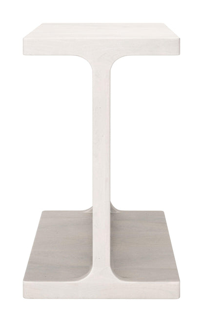 Bama Side Table Whitewashed - Disselt Designs
