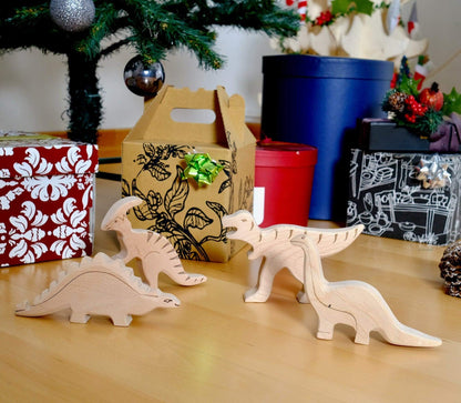 KIDS DINO | Wooden Dinosaur Set - Disselt Designs