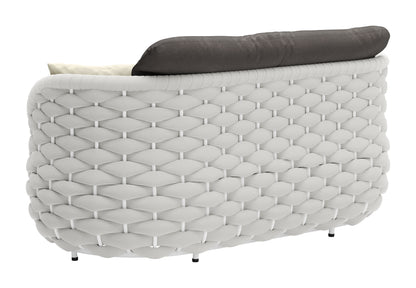 Coral Reef Loveseat Gray - Disselt Designs
