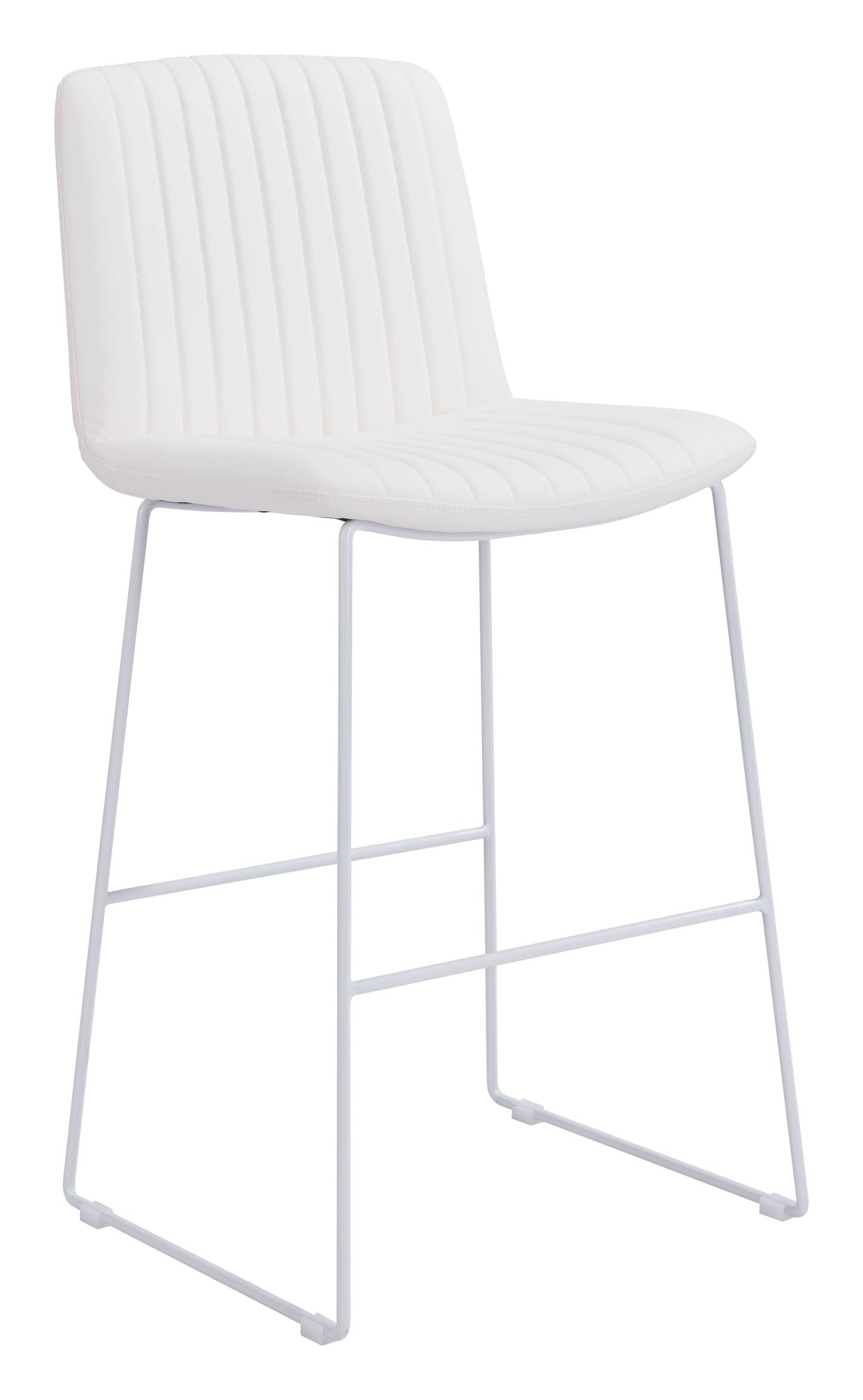 Mode Barstool (Set of 2) White - Disselt Designs