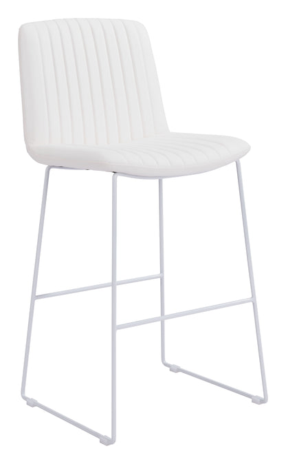 Mode Barstool (Set of 2) White - Disselt Designs