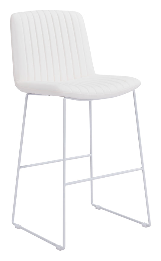 Mode Barstool (Set of 2) White - Disselt Designs