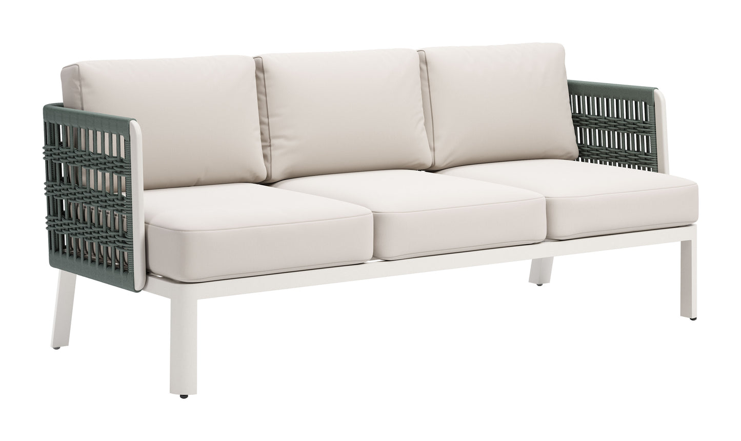 Bridgehampton Sofa White - Disselt Designs
