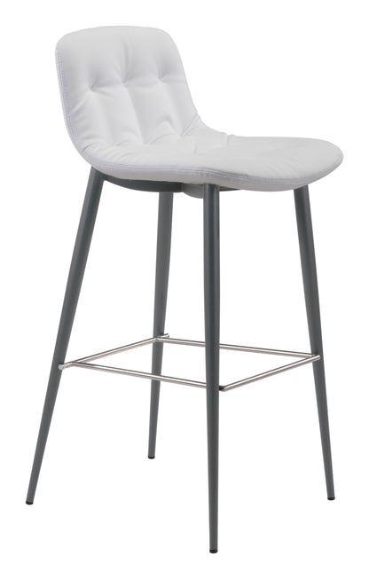 Tangiers Barstool (Set of 2) White - Disselt Designs
